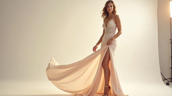 Succombez au charme de la robe fendue sur le côté