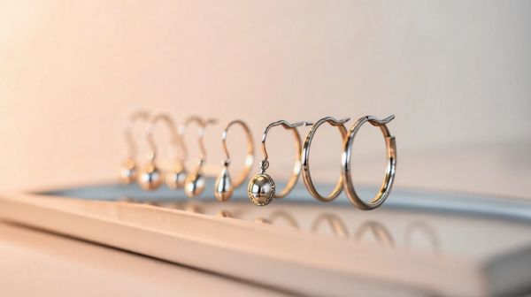 Top 10 modèles de boucles d'oreilles en acier inoxydable pour femmes